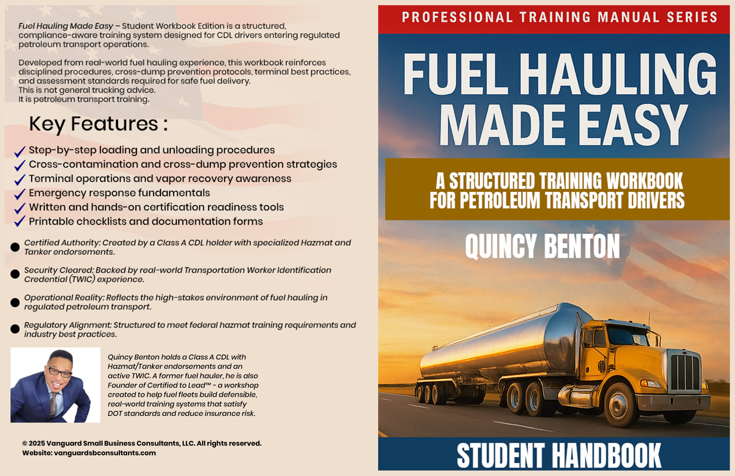 Fuel Hauling Made Easy: The Complete Training & Leadership Guide – Student Workbook Edition